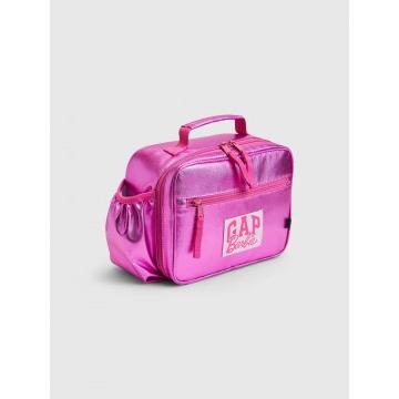 Gap × Barbie™ Curved Logo Metallic Recycled Lunch Bag for Kids