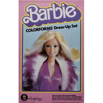 Barbie Colorforms Dress-Up Set