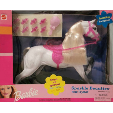 Barbie Sparkle Beauties Pink Crystal Horse