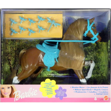 Barbie Meadow Mares Dragonfly Horse
