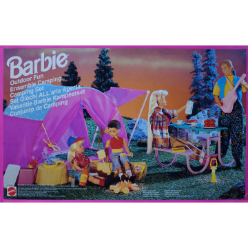 Barbie Outdoor Fun/ Camping Set