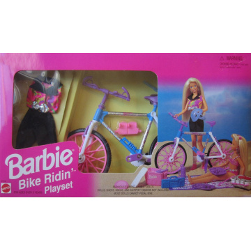 Barbie Bike Ridin' Playset
