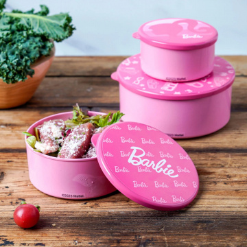 Barbie food container 3pcs