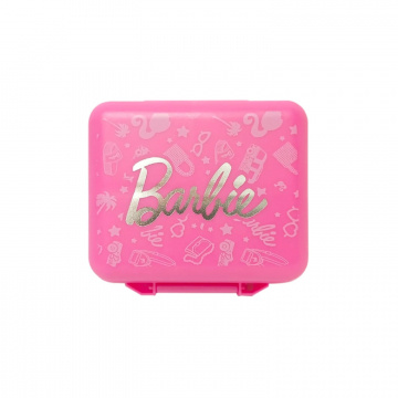Barbie pill box with 7 divisions