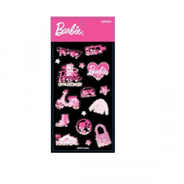 Barbie capsule stickers - black