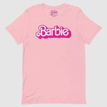 Barbie The Movie Logo Pink Tee