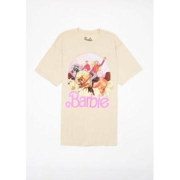 Plus Sand Barbie Cowgirl Graphic Tee