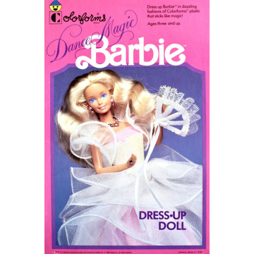 Dance Magic Barbie Colorforms Play Set