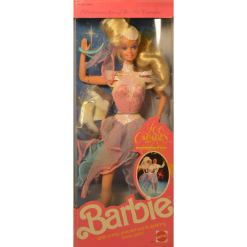 Ice Capades Barbie Doll (pink)