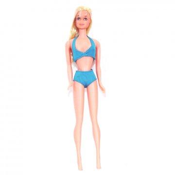 Straight-leg Barbie doll