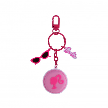 Barbie Keychain Pink Synthetic Macaron Design 12.5 Cm