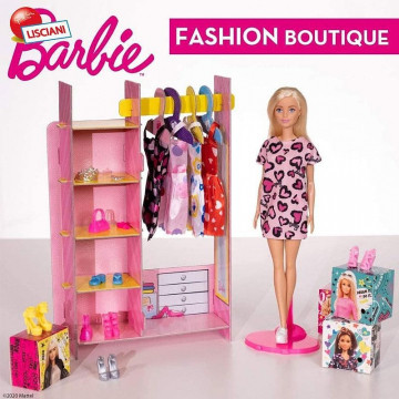 Fashion boutique with Barbie doll