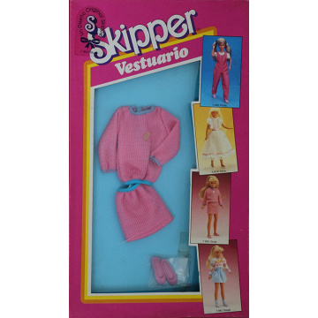 Barbie Vestuario Skipper Fashion #7982 Study