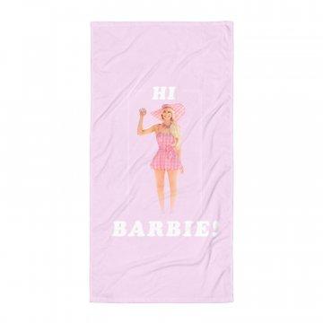 Hi Barbie Beach Towel – Barbie The Movie