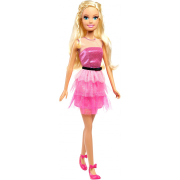 Barbie 28-inch Best Fashion Friend Doll, Blonde Hair (polka)