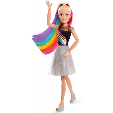 Best Fashion Friend - Rainbow Sparkle - Barbie 28 inches (blonde)