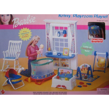Barbie® Nap 'N Play Nursery Playset