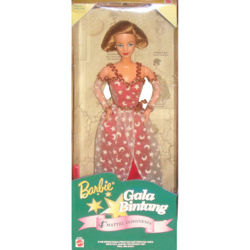 Barbie Gala Bintang 4th Mattel Indonesia (blonde)