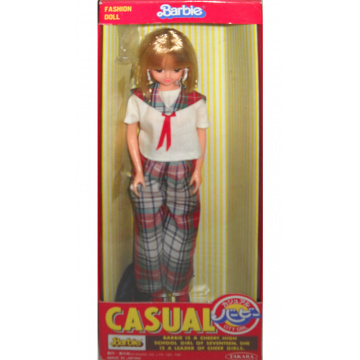Casual Barbie (Japan) plaid outfit