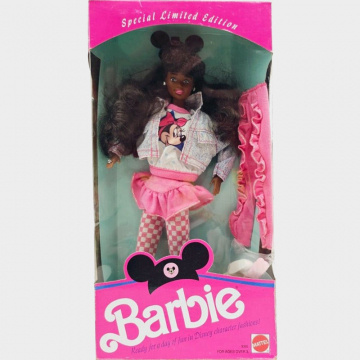 Ready for a day of fun in Disney Character fashions!  Barbie Doll (AA)