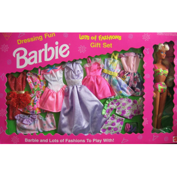 Dressing Fun Barbie Lots of Fashions Gift Set