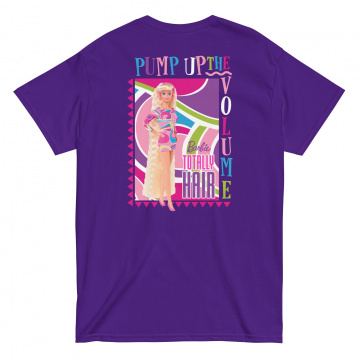 Barbie 1990's Totally Hair Purple T-Shirt