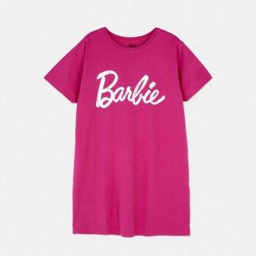 Barbie Print Oversized T-Shirt