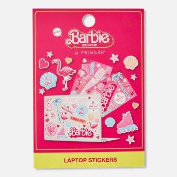 Barbie The Movie Laptop Stickers