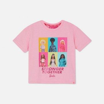 Barbie Collage Print T-Shirt