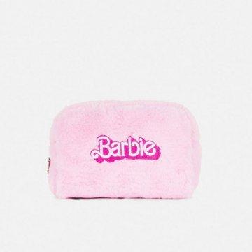 Barbie The Movie Faux Fur Makeup Bag