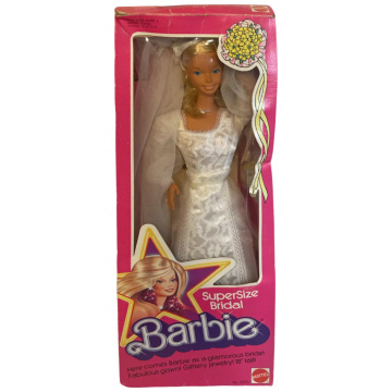 Supersize Bridal Barbie Doll