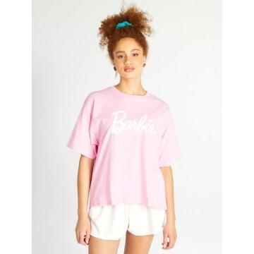 Knit T-shirt Barbie - pink