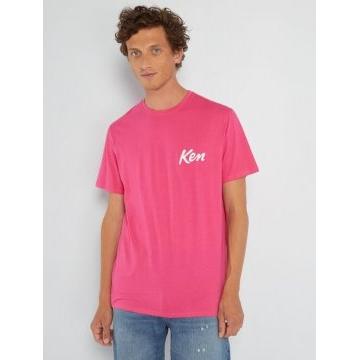 Ken Barbie Printed T-Shirt - indian rose