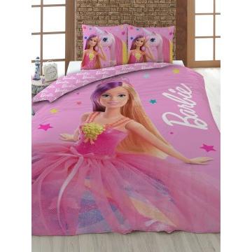 Barbie bedding set - Single - pink
