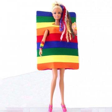 Agatha Ruiz de la Prada rainbow square Doll