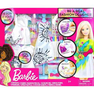 Barbie Tie-Dye Be A Real Fashion Designer