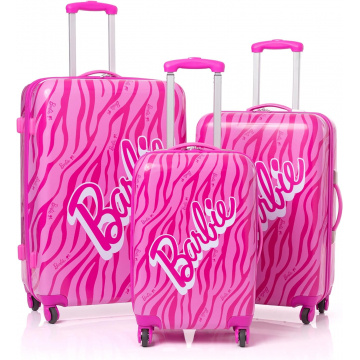 Barbie travel suitcases, various sizes