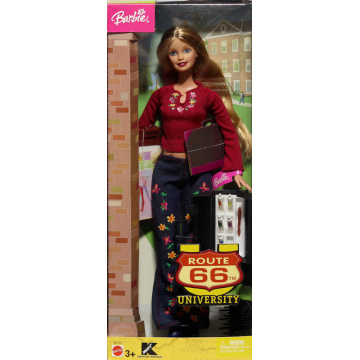 Route 66 University Barbie