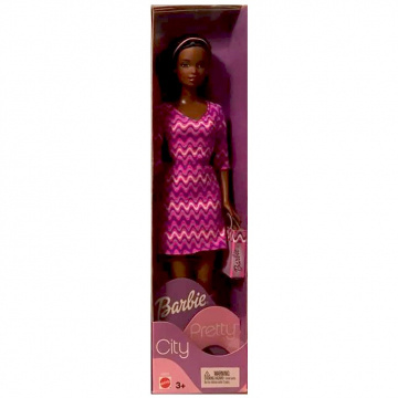 Zig Zag City Pretty Barbie® Doll (African American)