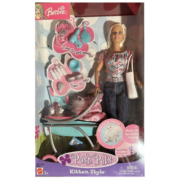 Barbie® Doll Posh Pets™ Kitten Style™