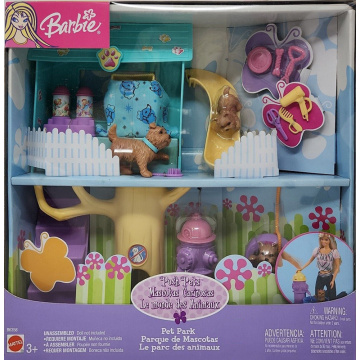 Barbie Posh Pet Park Puppy Dogs and Accessories