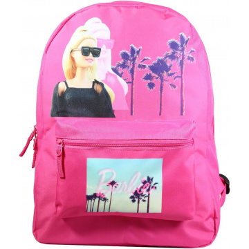 Barbie Pink 1 Compartment Backpack