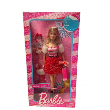 Holiday Surprise Barbie doll