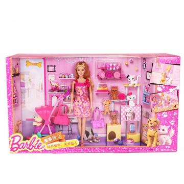 Barbie Adorable Pets Giftset (M) (v)