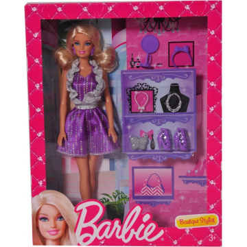 Boutique Stylist Barbie (purple)