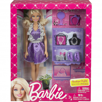 Boutique Stylist Barbie (purple) Asian