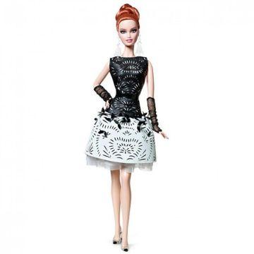 Laser-Leatherette Dress Barbie® Doll