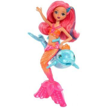 Barbie™ Pearl Princess™ Mermaid Doll with Dolphin