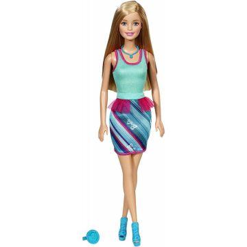 Barbie Gift for Girl Doll - Blue Dress (ring)