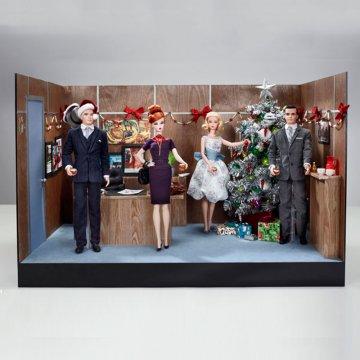 Barbie® Loves the MAD MEN Office Holiday Party 4-Doll Display Set
